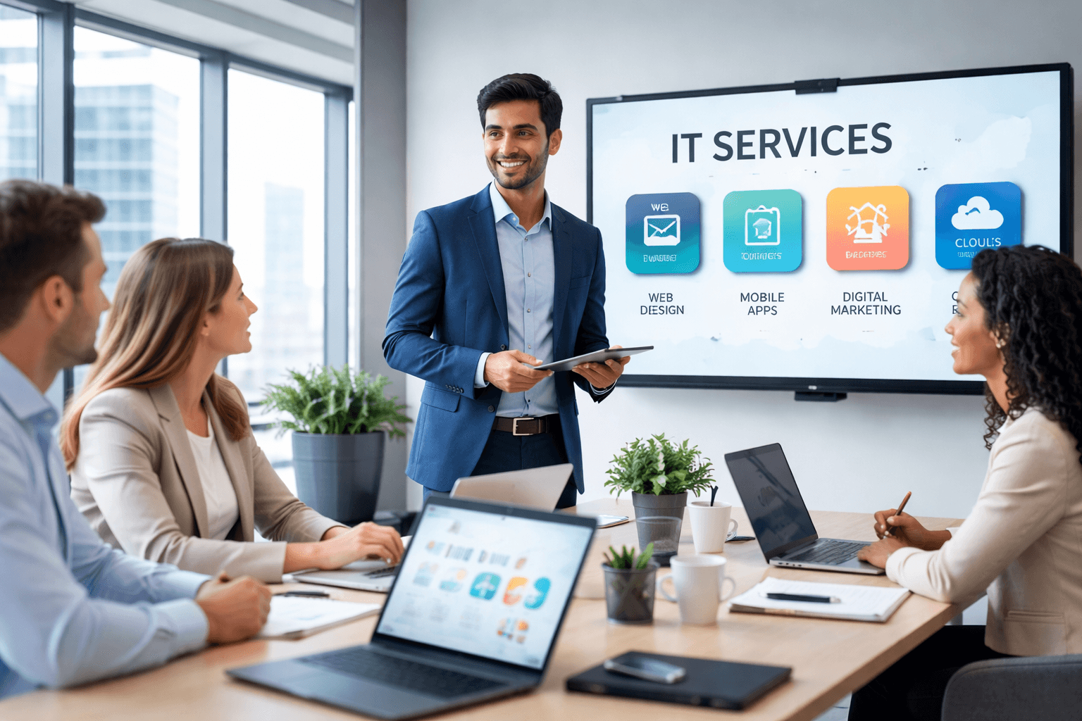 IT Services team meeting